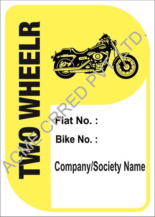 PARKING STICKER