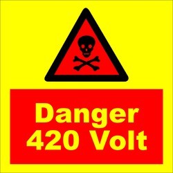 DANGER 420 VOLT